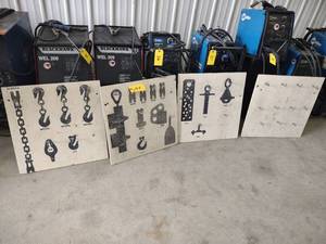 lot 104 image: (4) Body Shop Tool Boards...