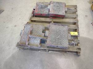 lot 22 image: Frame Rack Riser Components...