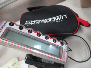 Showdown digital fish finder...