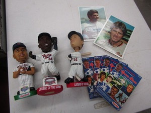 Twins bobbleheads Eddie Guardado, ...