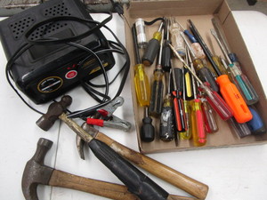 Schumacher battery chargers, hammer...