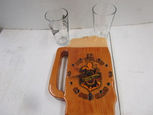 Harley Davidson mug style clock, tw...