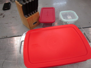 Pyrex, Anchor, click it storage, Os...
