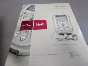 Delphi xm2go MiFi satellite radio, ...