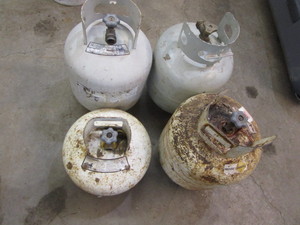 Small LP tanks, qty 4...