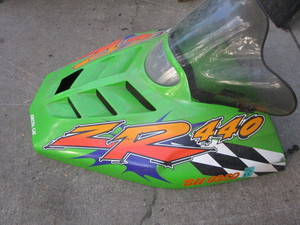 Arctic Cat hood, late 1990s ZR440...