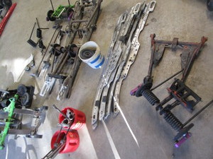 Rear suspension, late 1990s Arctic...