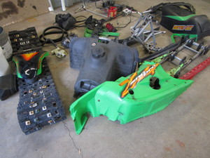 Parts from 2005 Firecat 600...