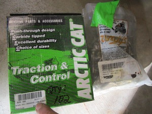 Arctic Cat studs, 120 in box, appro...