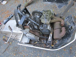 Early 1970s parts sled, 300 free a...