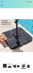 Offset Umbrella base - new in the b...