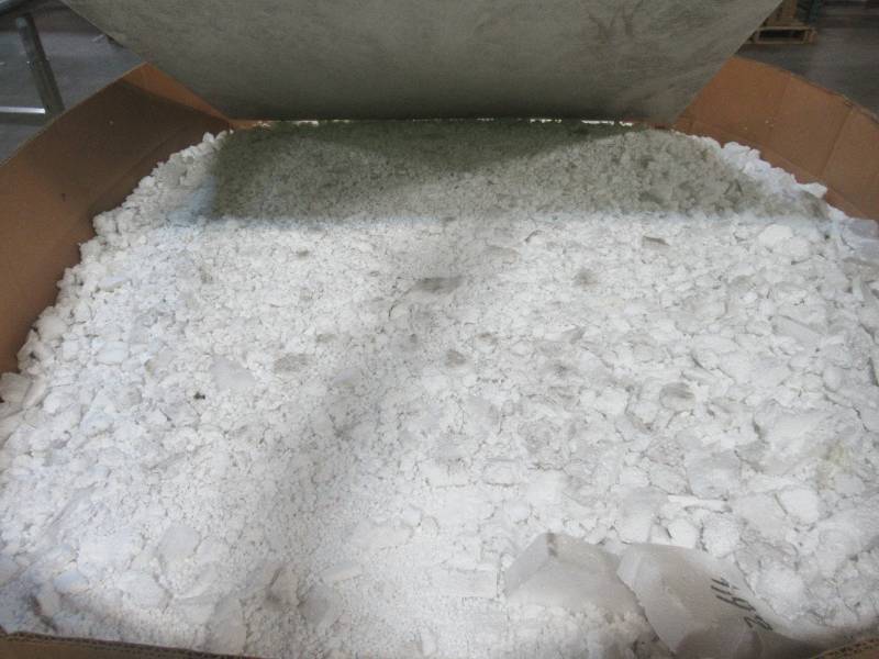 lot 544 image: WHY THE HECK NOT  - Large Bin of Leftover Styrofoam Pieces - Use for Package Cushioning, Make a Beanbag Chair, Fill your friends carlocker, Use as Snow - Uses are endless