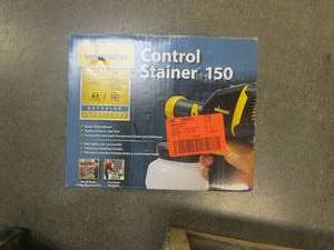 lot 379 image: Control Stainer 150 HVLP Handheld Sprayer - (OPEN BOX)