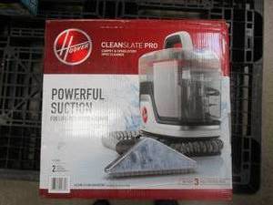 lot 347 image: HOOVER CleanSlate Pro Portable Carpet and Upholstery Spot Cleaner (OPEN BOX)