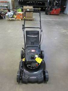 lot 426 image: POWERSMART 21 in. 3-in-1 209 cc Gas Push Walk Behind Lawn Mower (VERY NICE CONDITION)