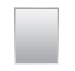 lot 372 image: 16 in. W x 20 in. H X 4 in. D Recessed or Surface Mount Frameless Beveled Bathroom Medicine Cabinet (OPEN BOX)