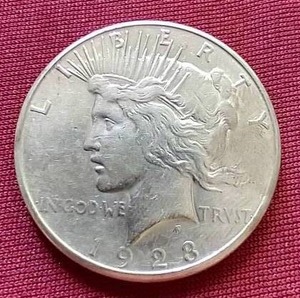 1923-S Peace Dollar
