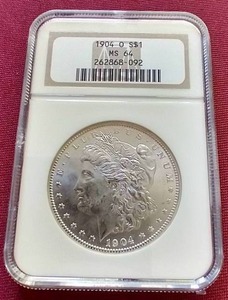 1904-O Morgan Dollar - MS64