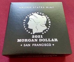 2021-S Morgan Dollar With Box & Paperwork