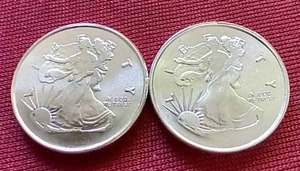 (2) 14 Silver Rounds