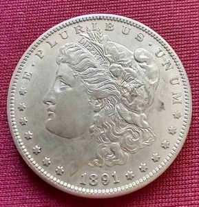 1891-S Morgan Dollar