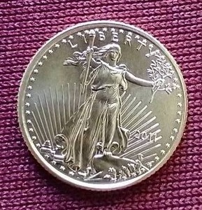 2011 110th Ounce Gold Eagle