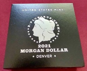 2021-D Morgan Dollar With Box & Paperwork