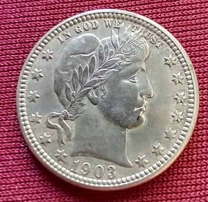 1903-O Barber Quarter - WOW