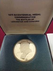1975 Silver Proof Bicentennial Medal - Paul Revere
