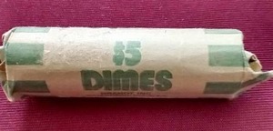 $5 Roll of Mercury Dimes
