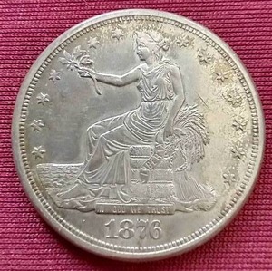 1876-S Trade Dollar