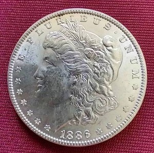 1886 Morgan Dollar