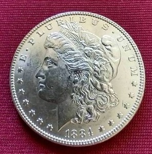 1884 Morgan Dollar
