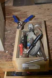 container of tools