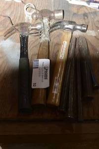 hammers and chisels