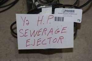 12 HP Sewerage Ejector