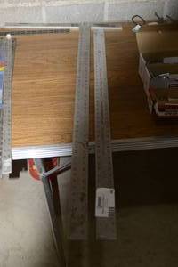 Framing yard stick and yard stick