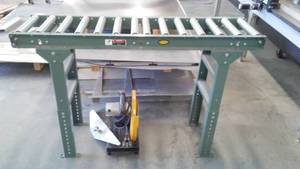 Steel & Aluminum Roller Conveyor Section. 60 X 16 X 40 H.