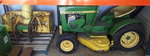 John Deere 110 1964 Model NEW ENGINE Mower,  Blower.