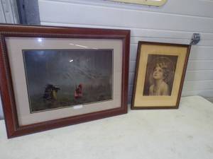 Pursuing the Dream Framed print and Vintage Picture