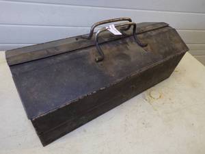 Vintage Metal Tool Box
