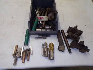 Lathe Blocks, Milling Machine Cutters and Lathe Tools