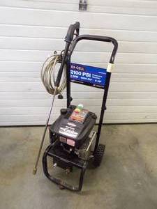 EX-CELL Pressure Washer 6hp, 2100 psi starts and runs