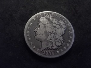 1879 CC  Morgan Silver Dollar