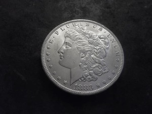 1883 O Morgan Silver Dollar