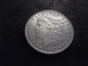 1887 Morgan Silver Dollar