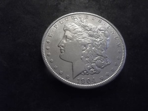 1904  Morgan Silver Dollar