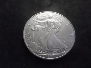 1996 Silver Eagle 1 Oz. 99.9 Fine MS From Unc Roll