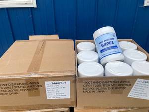 Hand Sanitizing Wipes