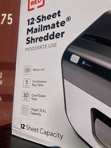 12-Sheet Mailmate Shredder